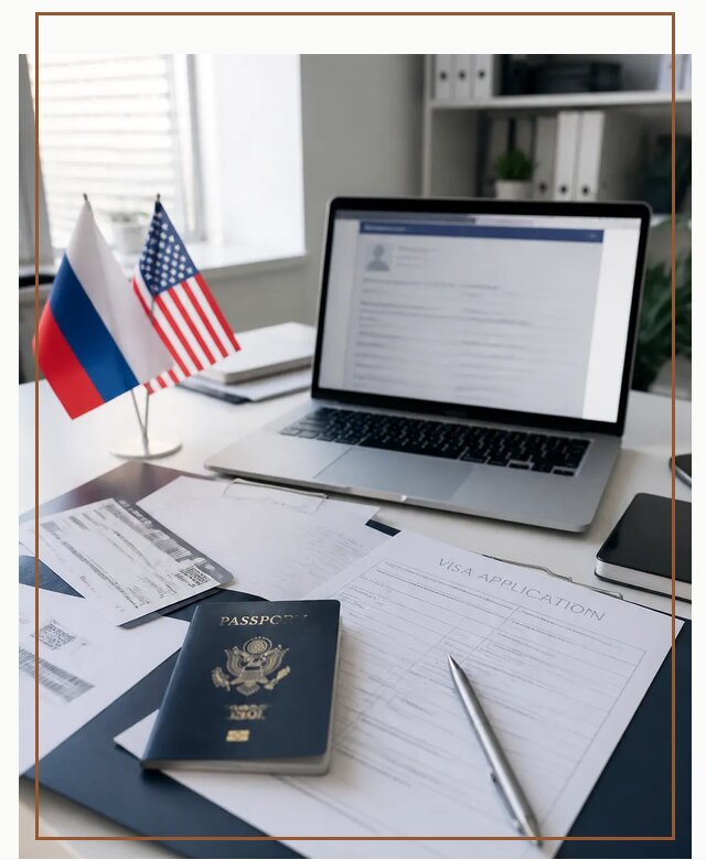 Оформление визы в США для туристов и бизнеса в Пушкине