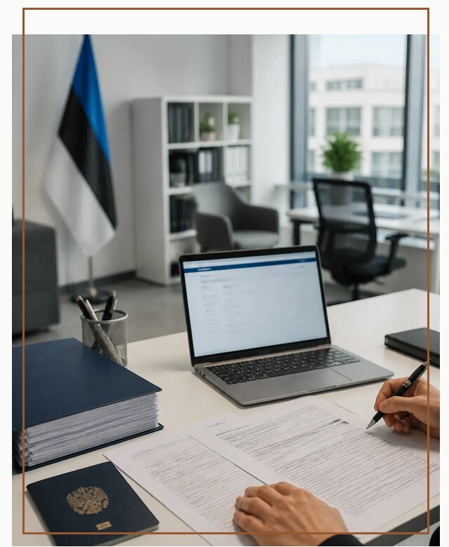 Оформление ВНЖ в Эстонии для переезда и легального проживания в Пушкине